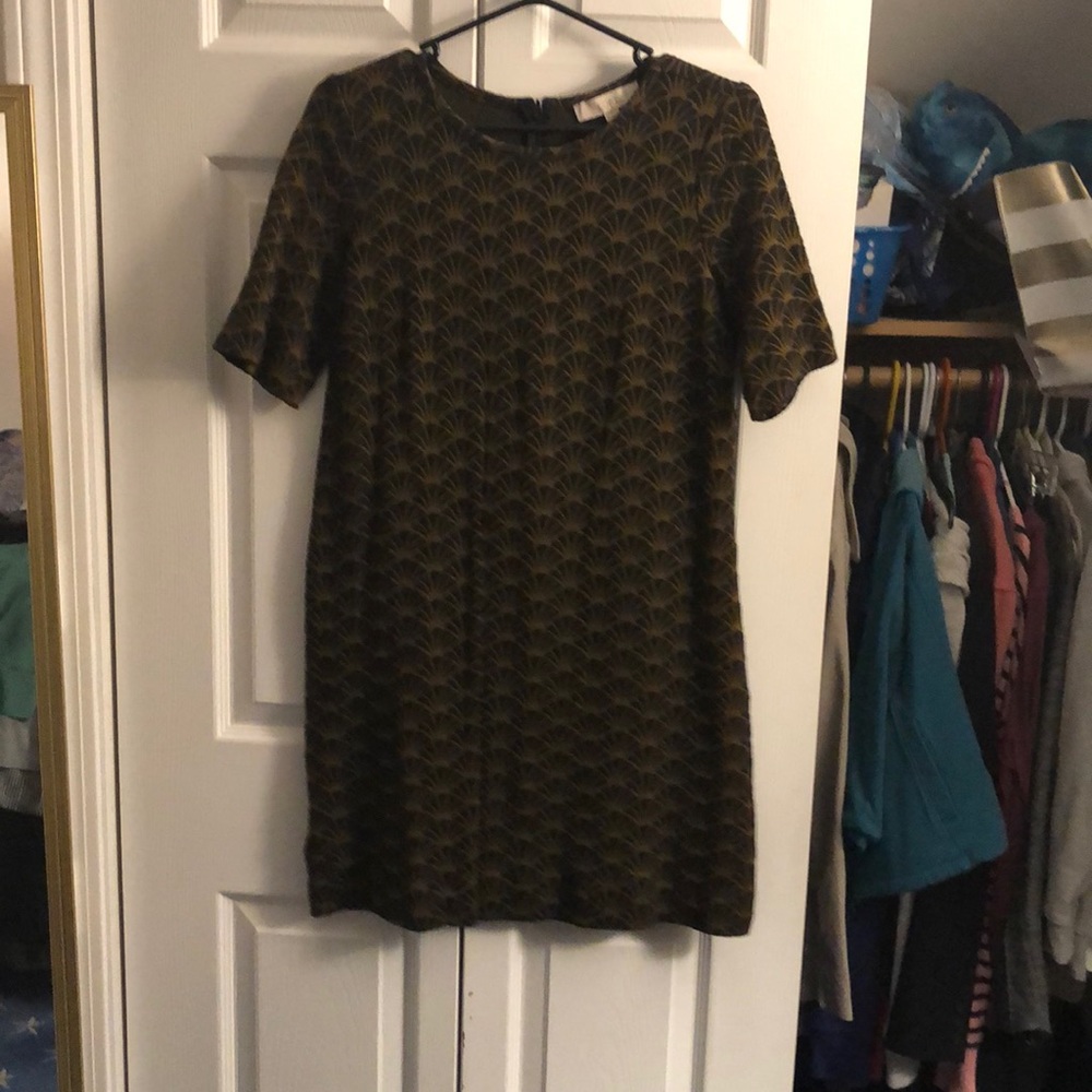 Loft business like short sleeve dress